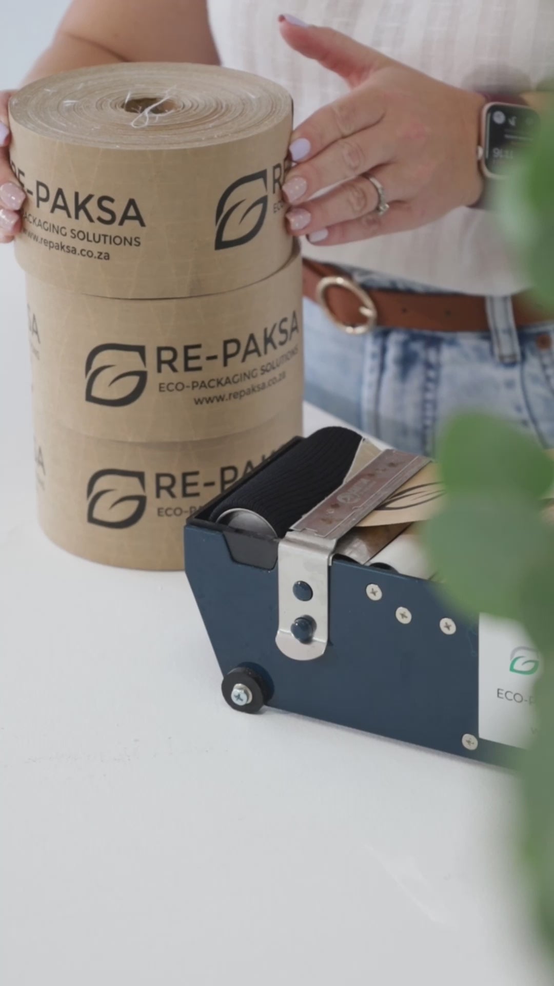 Branded Reinforced Gum Tape (50 rolls)