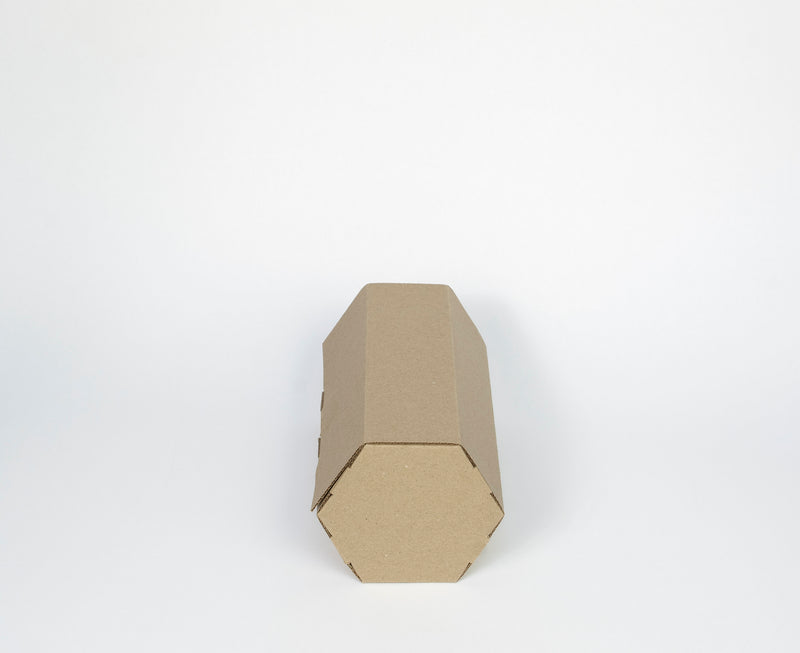 Hexagon Roller Box - Kraft (pack of 25)